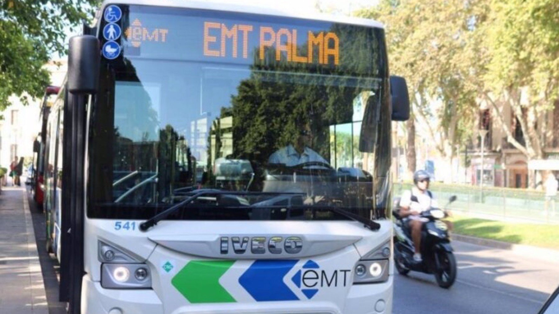 Un autobús de la EMT de Palma.