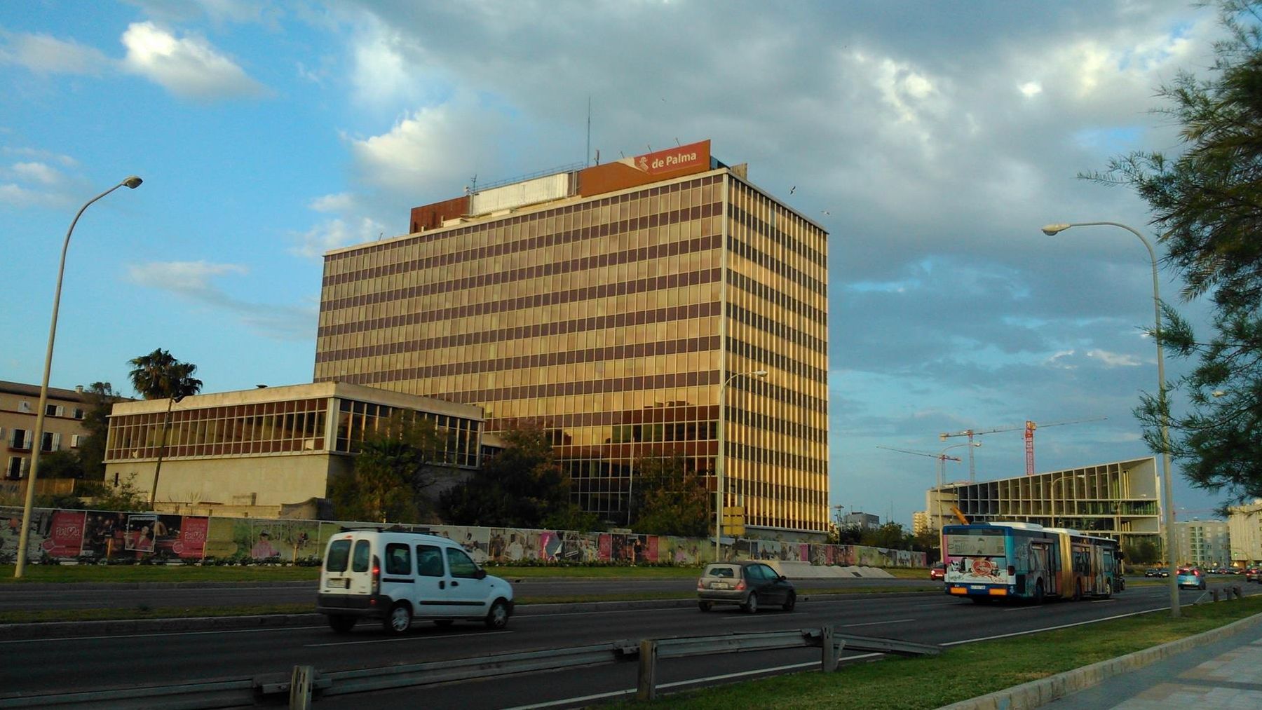 El edificio de Gesa, en Palma.