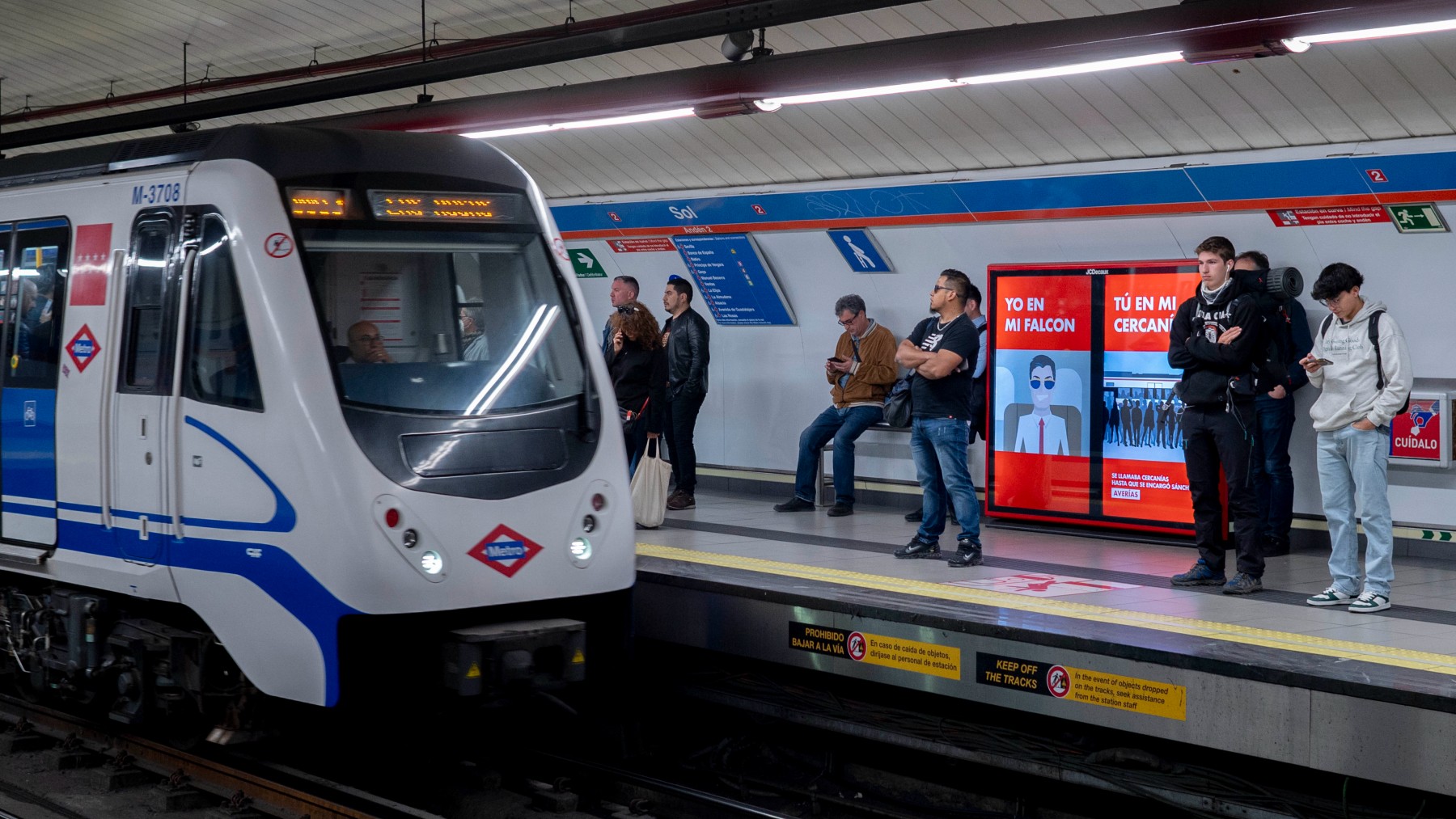 Este es el horario del metro de Madrid en Nochevieja y Año Nuevo.