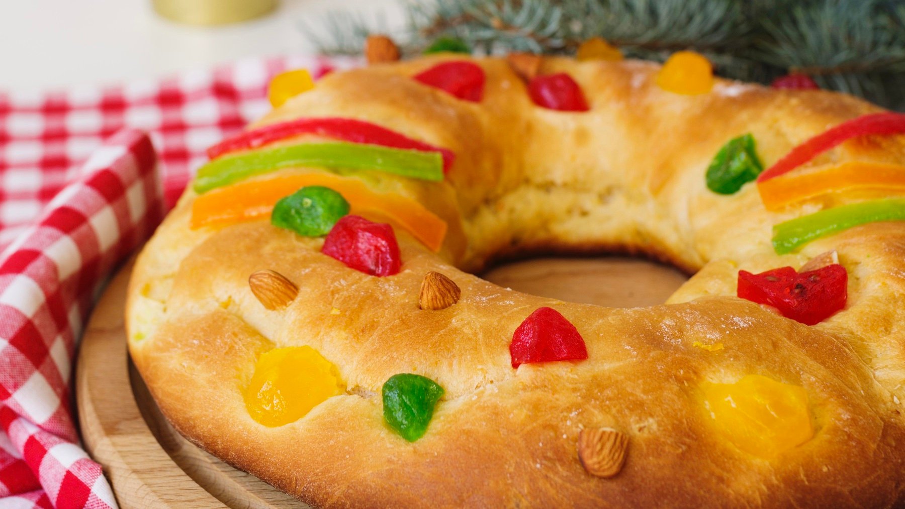 Roscón de Reyes. Foto: Freepik.