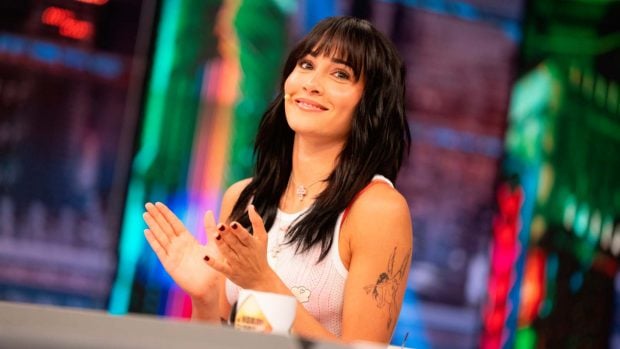 Aitana durante su visita a 'El Hormiguero'. (Foto: Gtres)