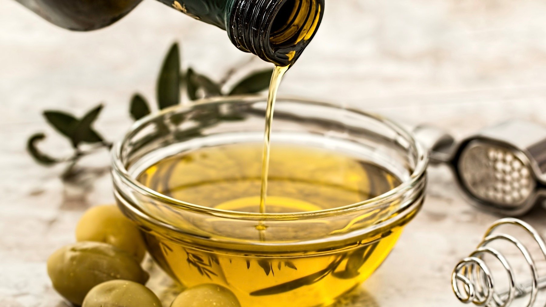 Aceite de oliva. Foto: Pixabay.