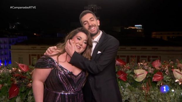 Broncano, LalaChus, Campanadas 2024, TVE, Cristina Pedroche, Antena 3, La 1, audiencias