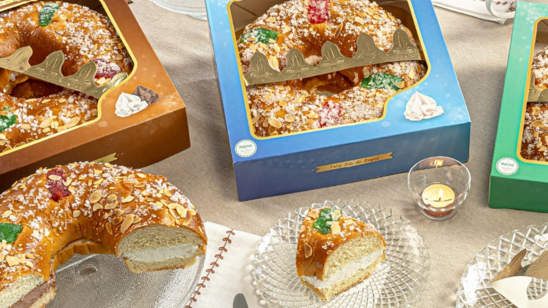 Roscones de Reyes.
