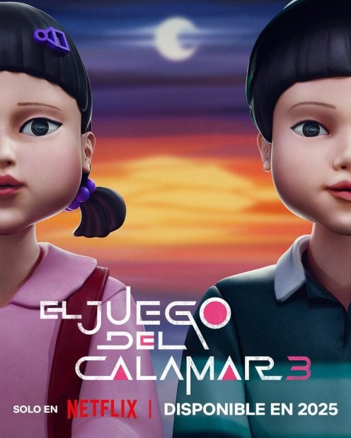 Cartel promocional de El Juego del Calamar 3. (Netflix)