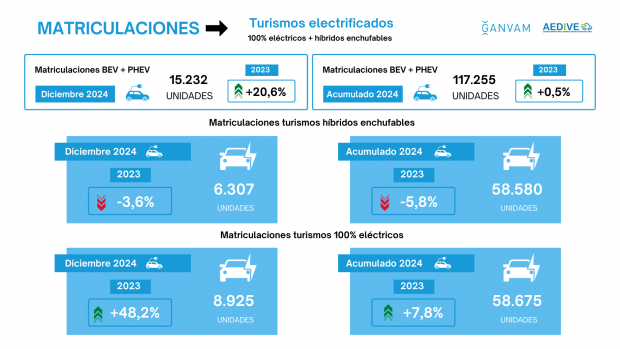 Electrificados año 2024