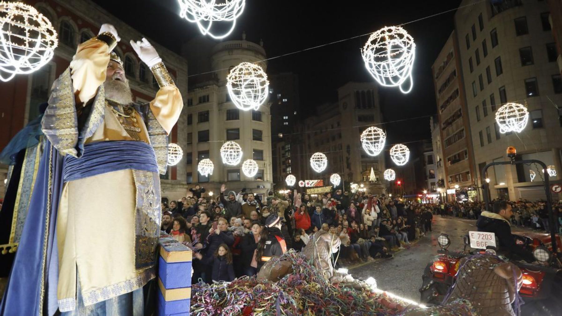 Cabalgata de Reyes Magos.