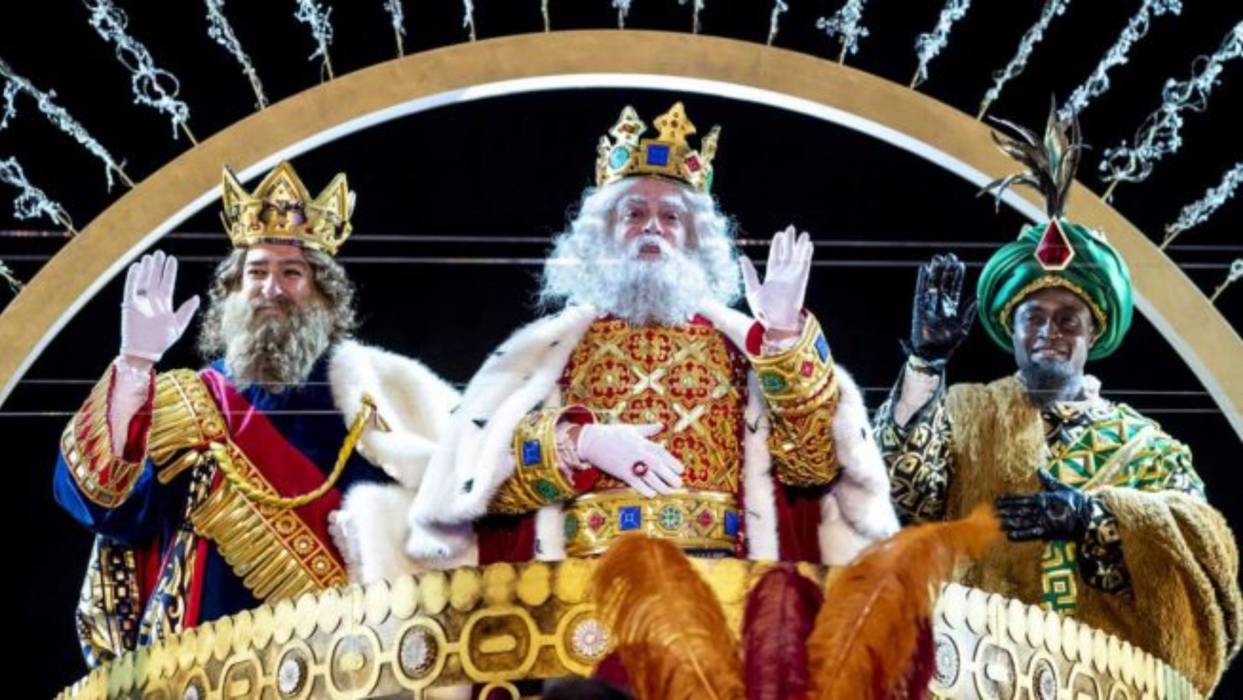 Cabalgata de Reyes Magos en Córdoba.