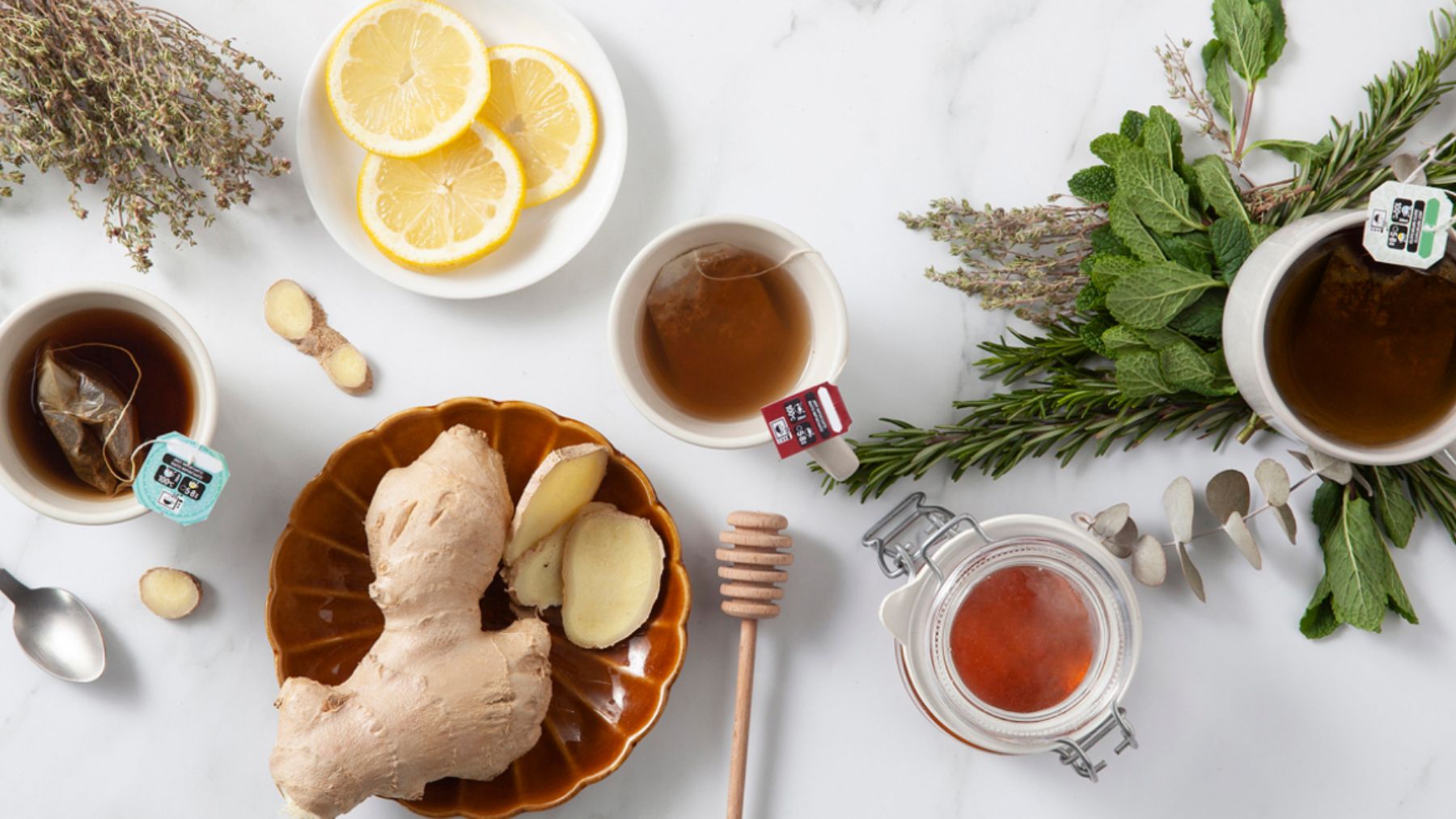 Infusiones de Hacendado.