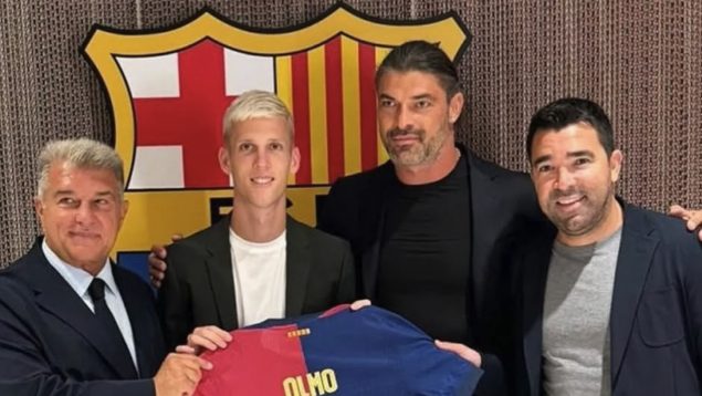 Barcelona Dani Olmo