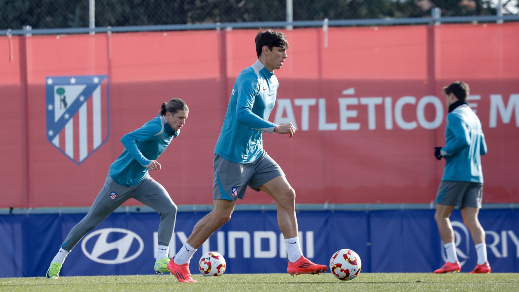 Le Normand, en el último entrenamiento.