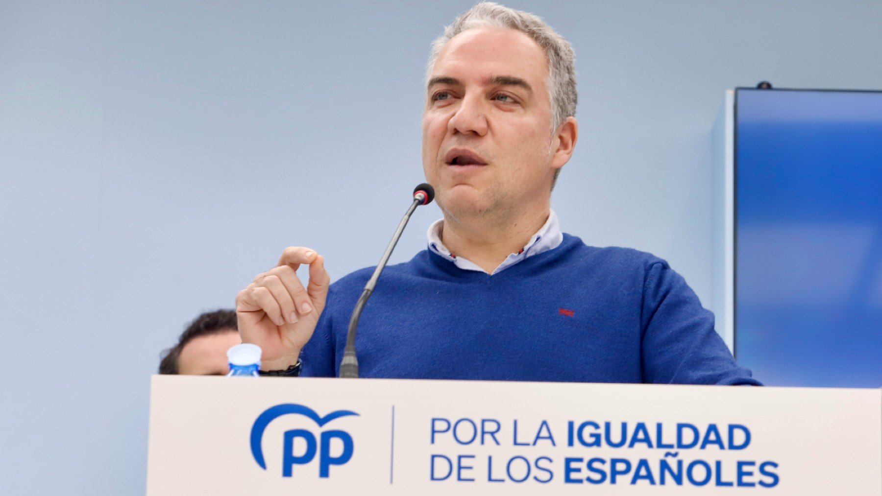 El vicesecretario de Política Autonómica y Municipal del PP, Elías Bendodo.