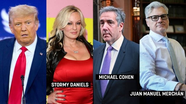 actriz porno donald trump, condena, caso Stormy Daniels