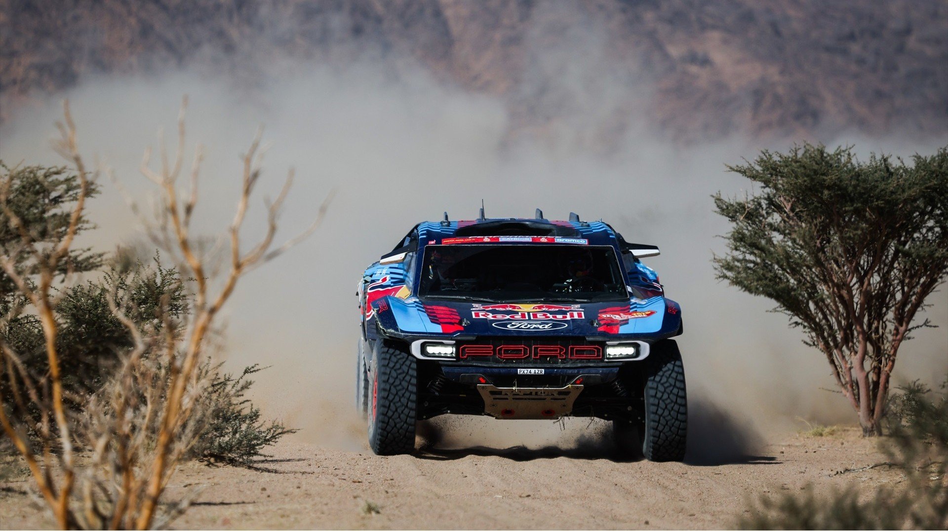 Carlos Sainz, durante el Dakar. (EP)