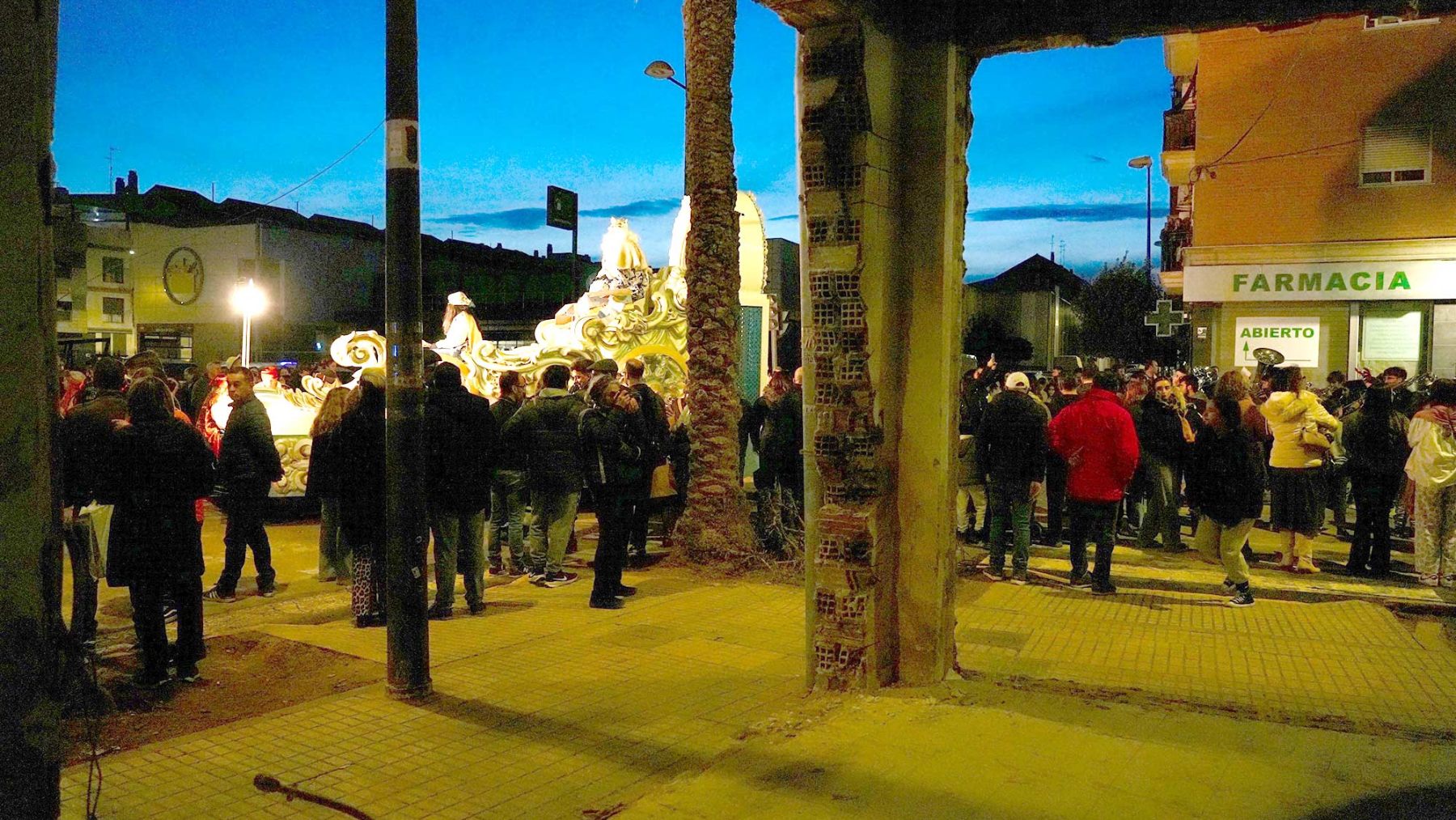 La cabalgata de los Reyes Magos de Paiporta. (Foto: Europa Press)