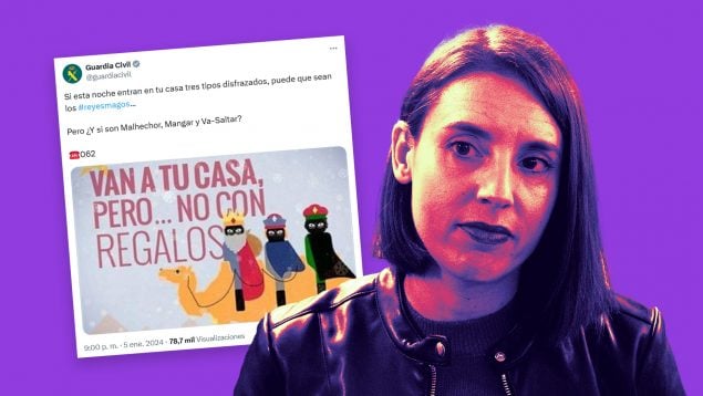 La izquierda rabia contra la Guardia Civil por alertar de la llegada de «Malhechor, Mangar y Va-Saltar»