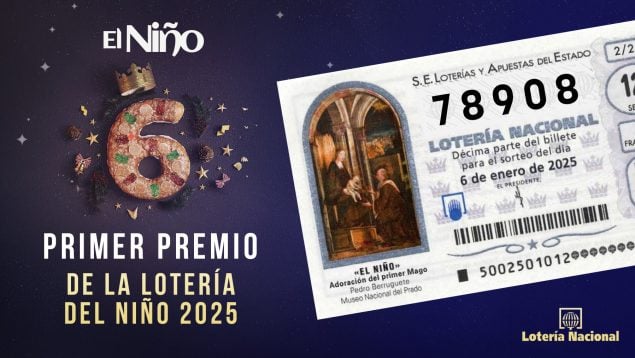 Primer premio Lotería el Niño