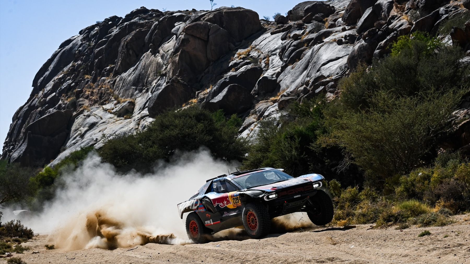 Carlos Sainz, en el Dakar. (EP)