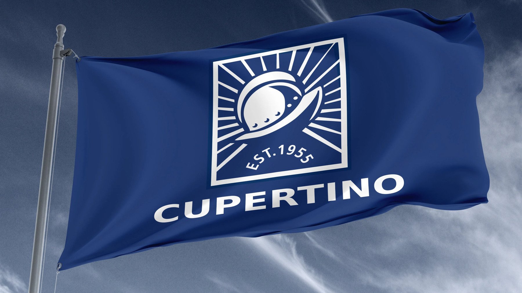 Bandera de Cupertino.