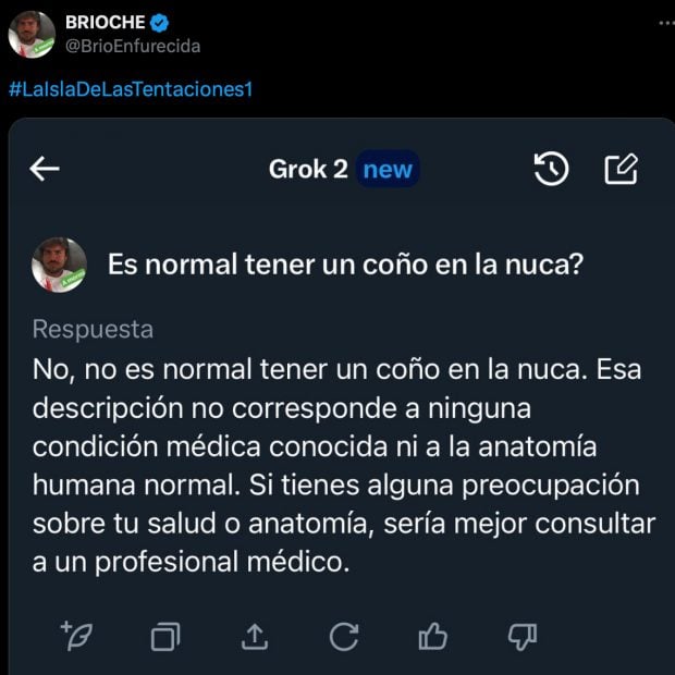 Comentario de un seguidor del programa. (X)