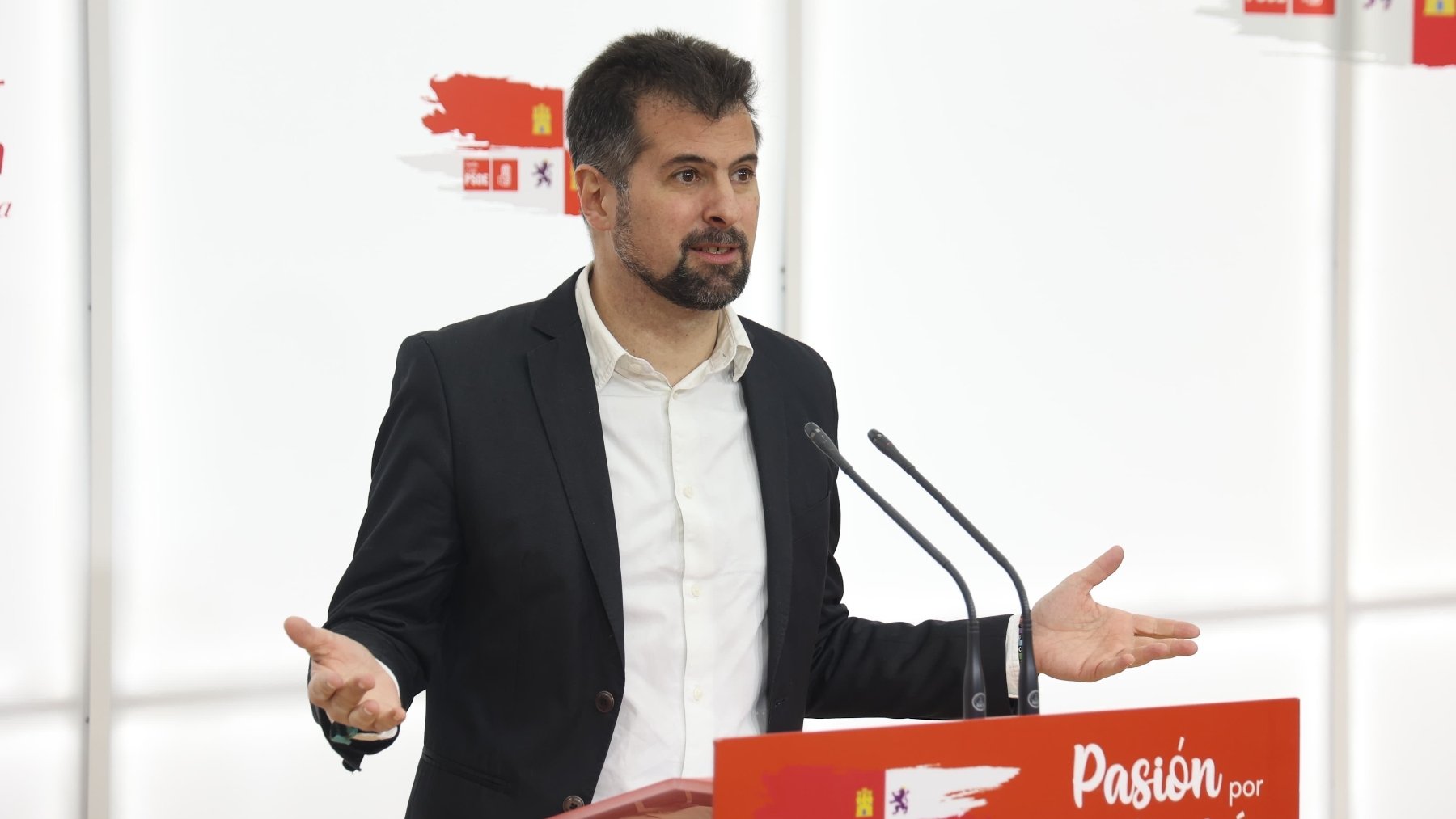 El secretario general del PSOE, Luis Tudanca. (EP)