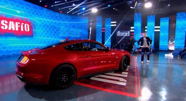 Un espectacular Ford Mustang es el premio para el ganador de 'El Desafío' en 2025 (Atresmedia).