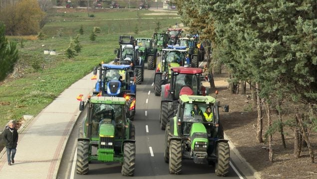 Castilla y León, ASAJA, agricultores, tractorada