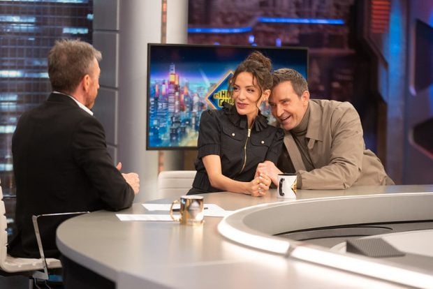 María Hervás y Fernando Gil en su visita a El Hormiguero (Atresmedia).