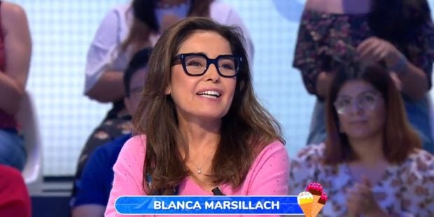 Blanca Marsillach en el plató de Pasapalabra (Atresmedia).