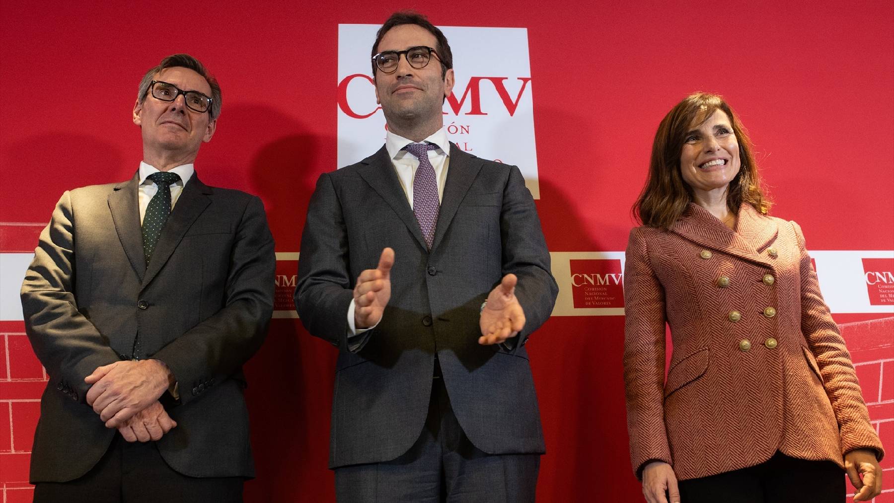 Carlos Ciuerpo (c) junto a Carlos San Basilio y Paloma Marín.