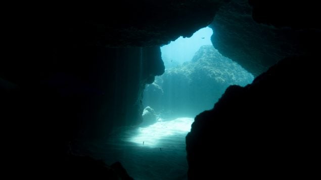 volcán submarino, océano, mar, profundidades,