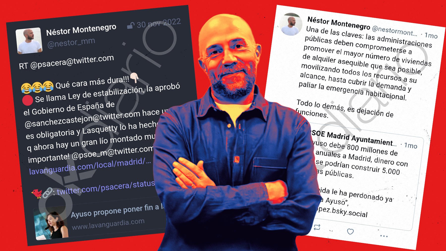 El arquitecto socialista Néstor Montenegro.