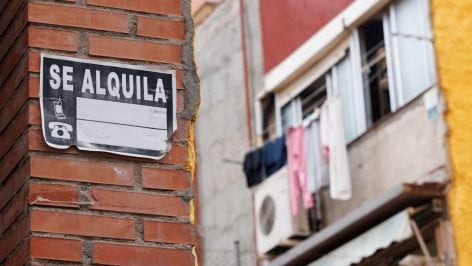 Vivienda en alquiler.