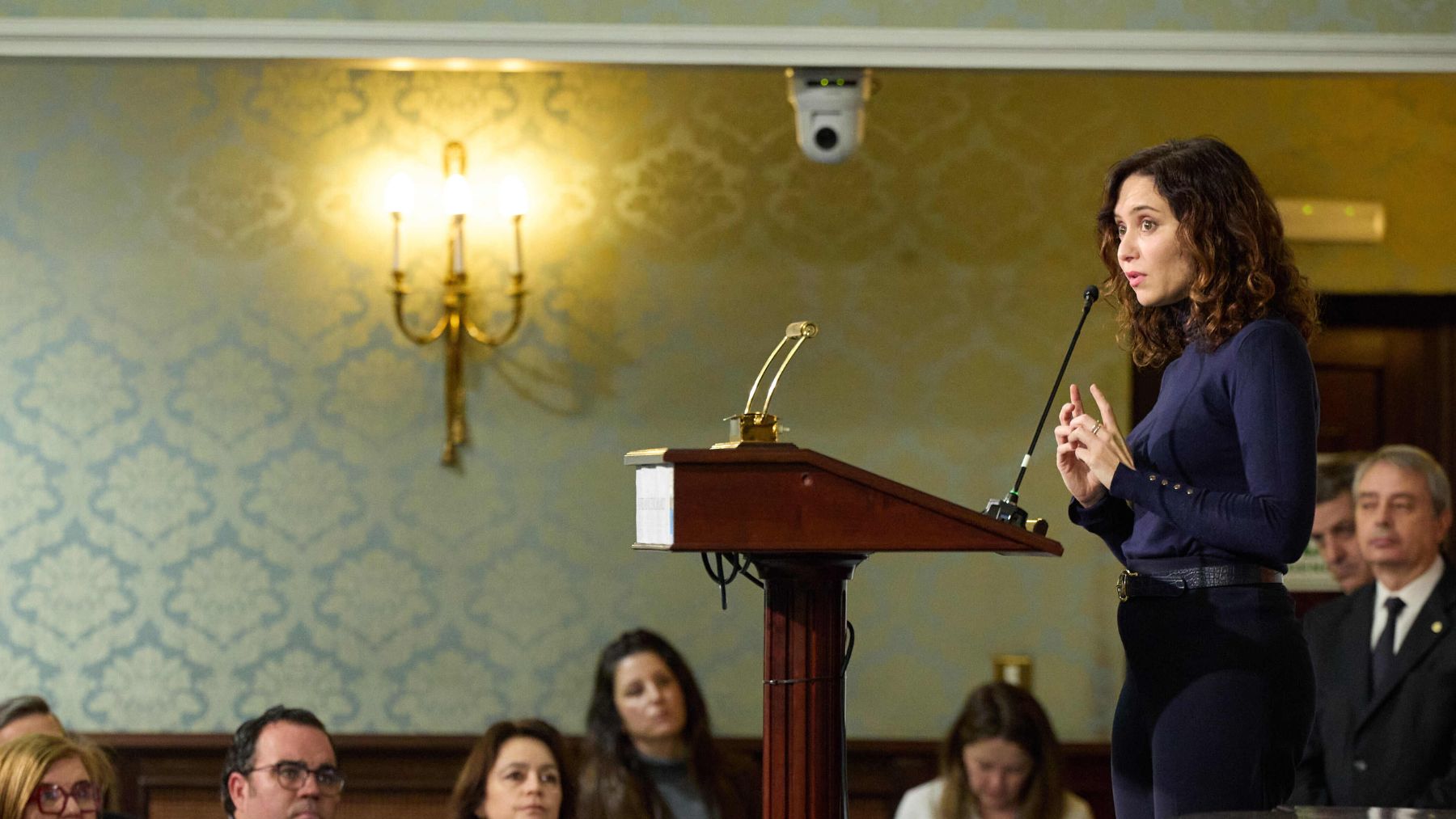 Isabel Díaz Ayuso, presidenta de la Comunidad de Madrid. (Foto: EP)