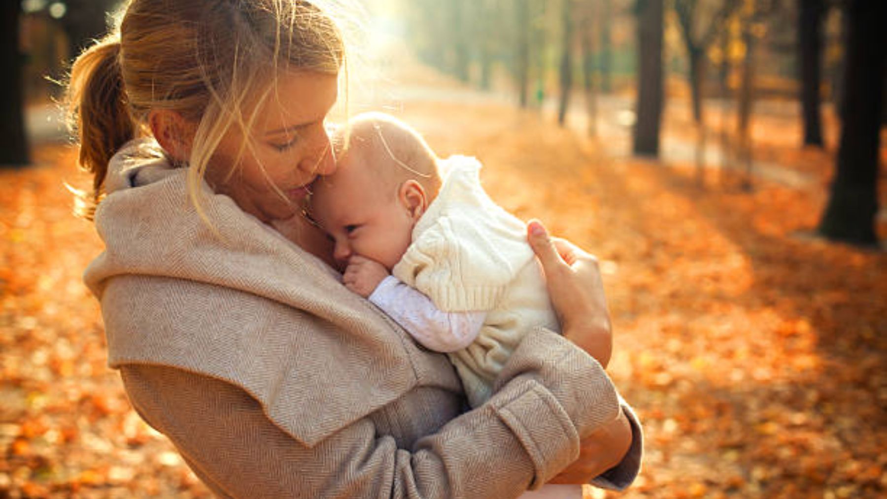 Madre con su bebé.