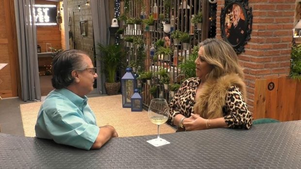 Alicia y Juanjo, participantes de First Dates. (Mediaset)