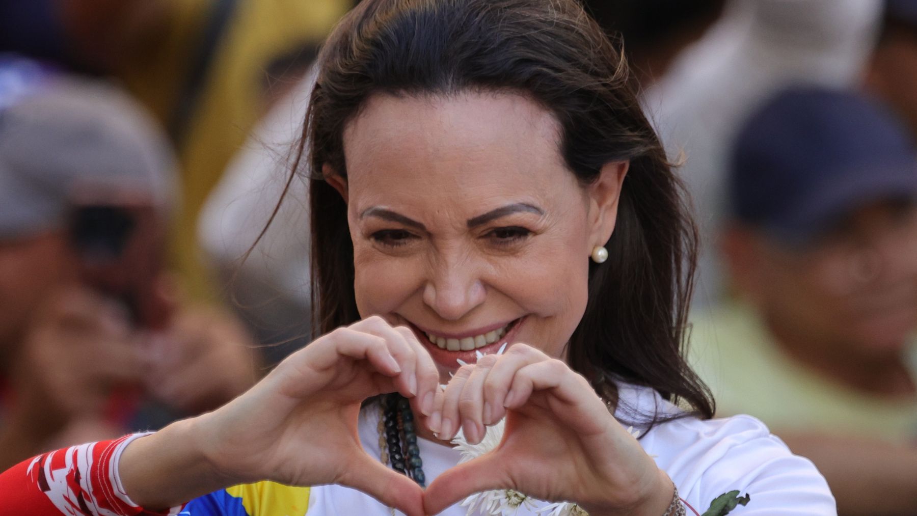 María Corina Machado, líder de la oposición de Venezuela. (Foto: EP)