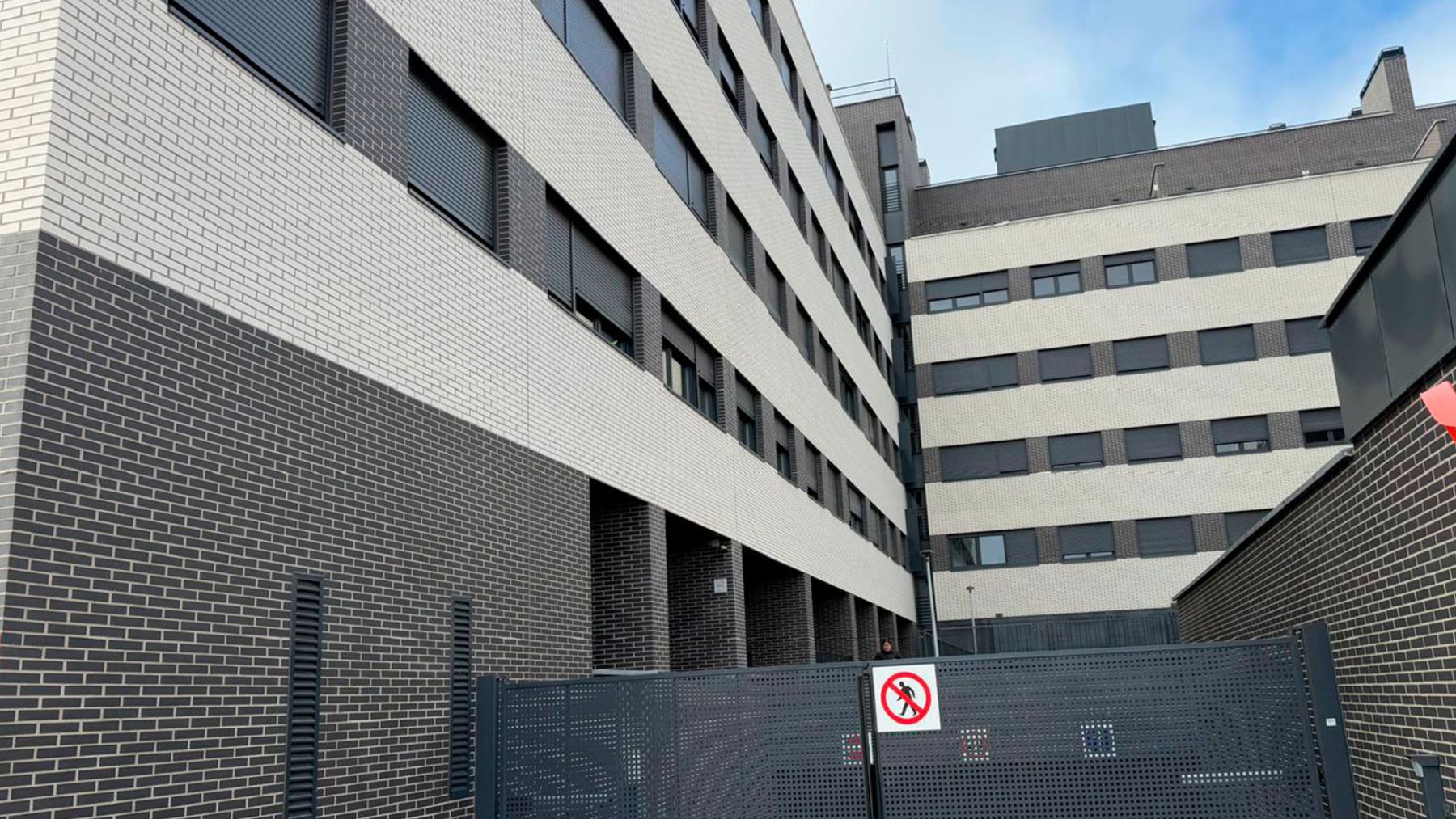 Edificio okupado en Carabanchel, Madrid.