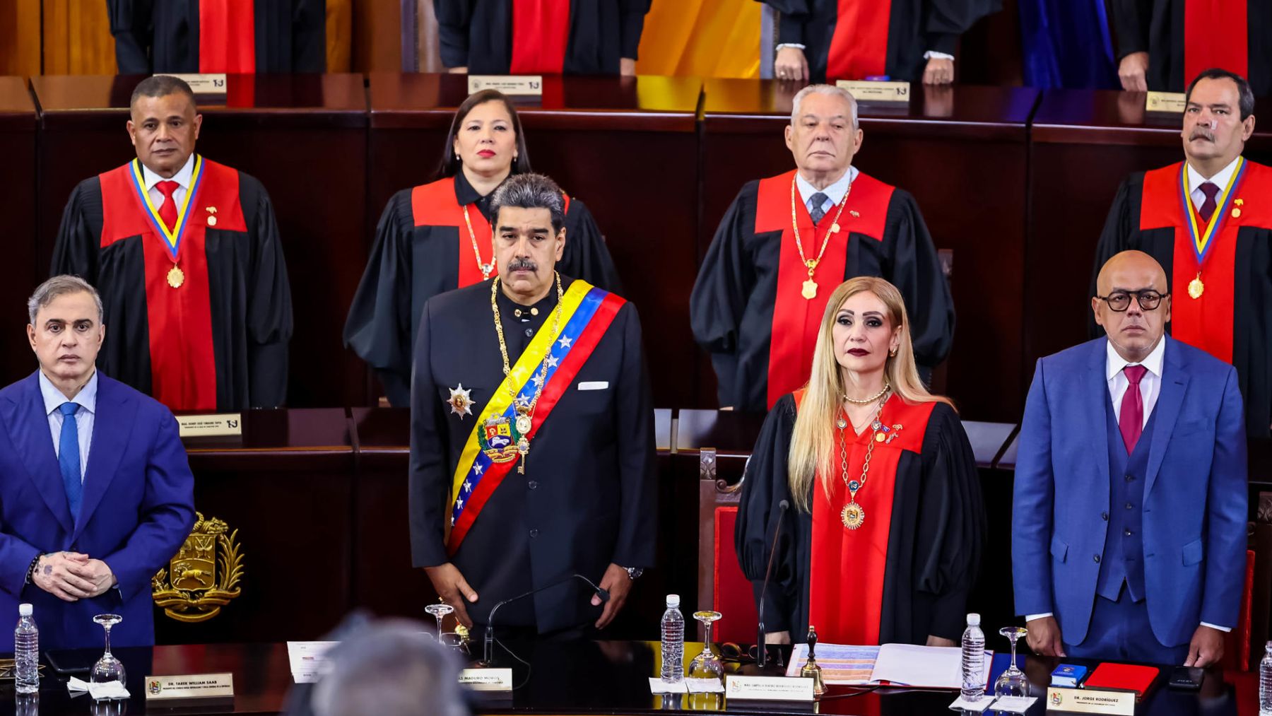 Juramento de Nicolás Maduro. (EFE)