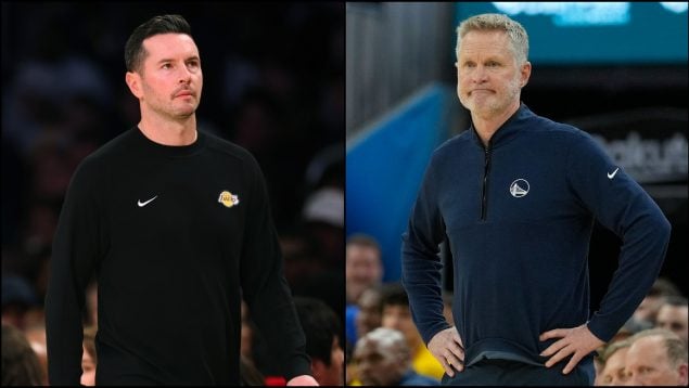 JJ Redick, Steve Kerr, Lakers, Warriors, incendio, Los Ángeles