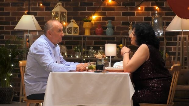 Ricardo y Dori en First Dates. (Mediaset)