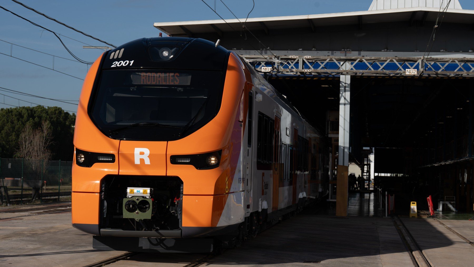 Un tren de Rodalies en Barcelona. (EP)