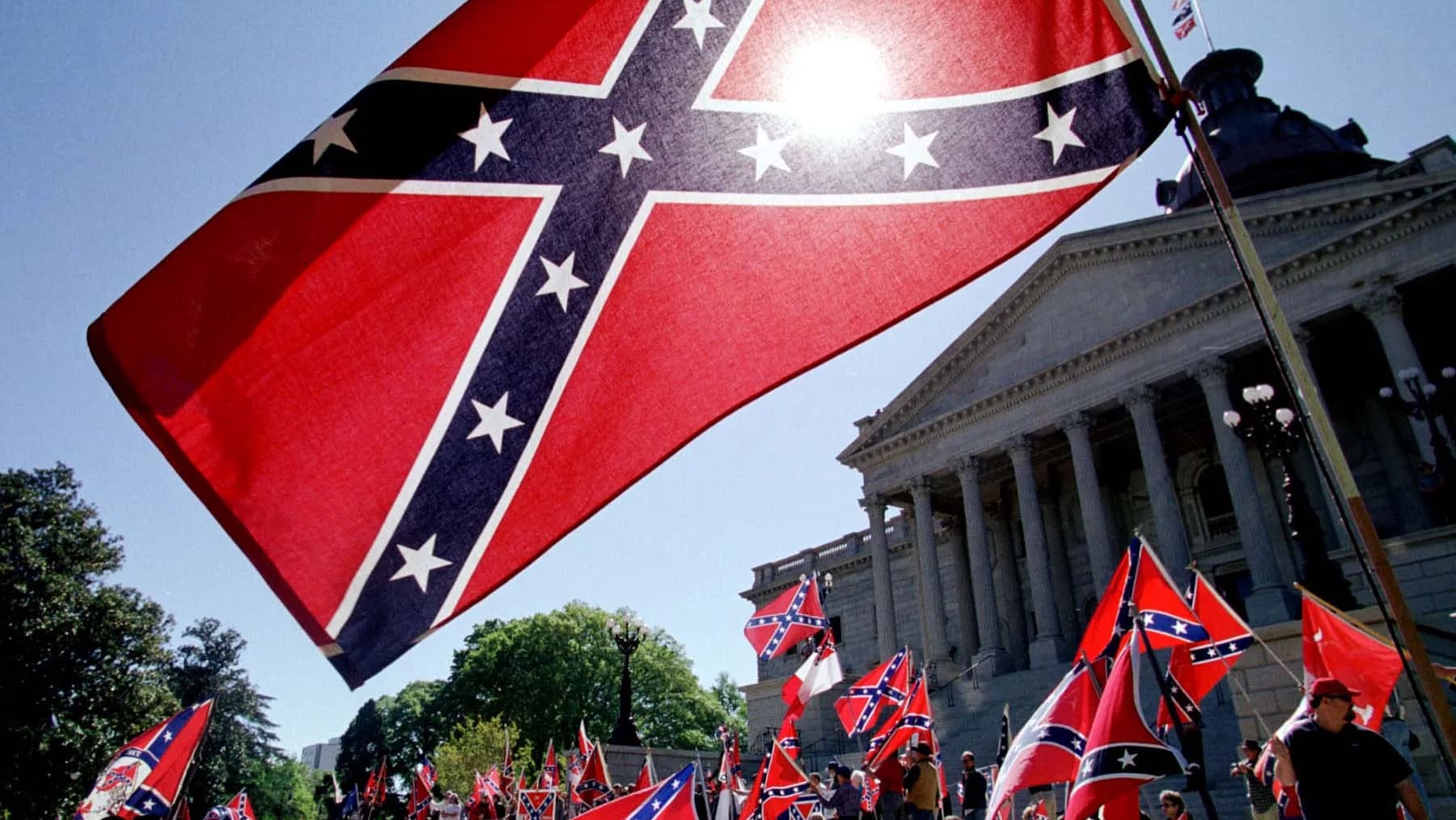 Bandera confederada. Foto: Telemundo Washington DC.