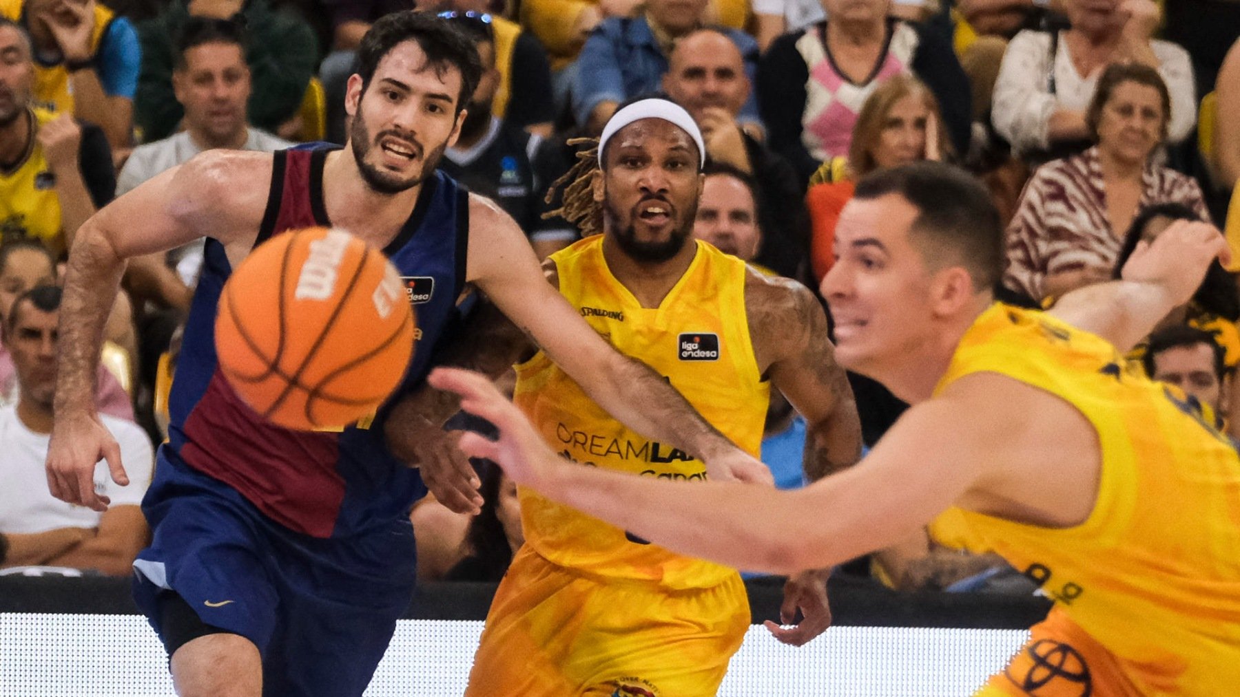 Gran Canaria 74-77 Barcelona. (EFE)