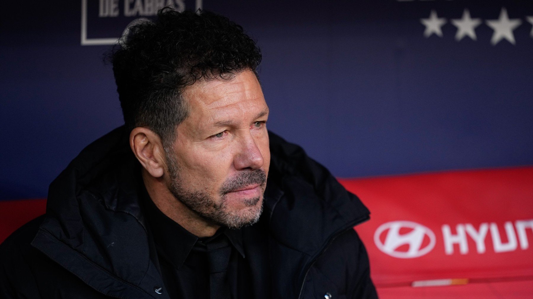 El Cholo Simeone durante el partido contra Osasuna. (EP)