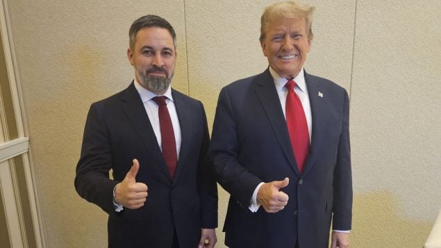 Abascal Donald Trump, Sánchez, toma de posesión