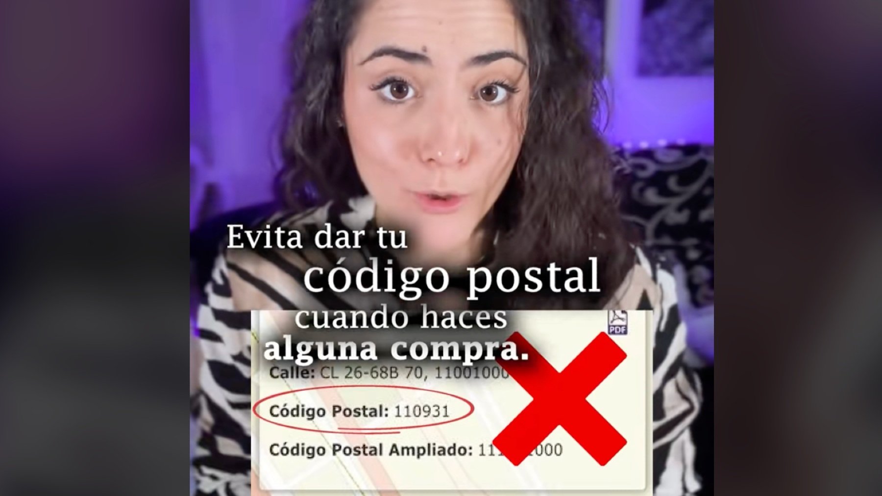 María Aperador (TikTok).