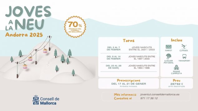 Consell Mallorca nieve