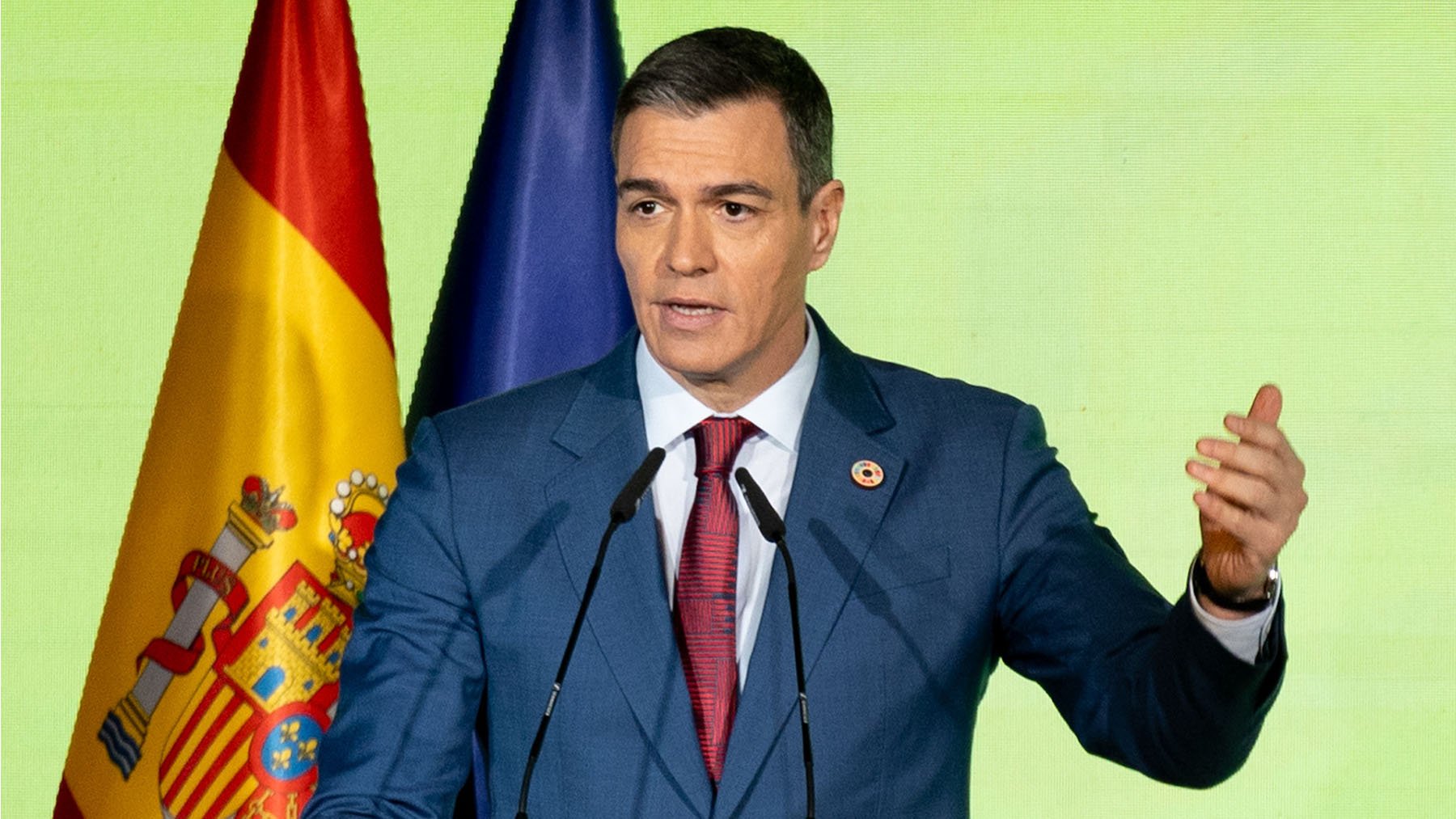 Pedro Sánchez, presidente del Gobierno.