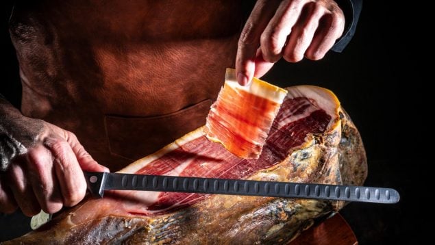 Cortar jamón, jamón ibérico, Trucos, jamón, profesionales